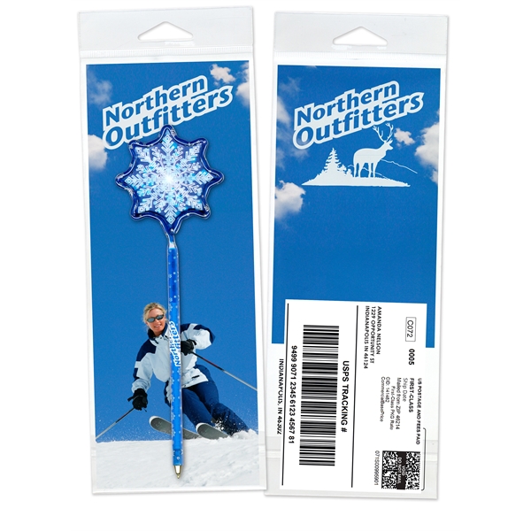 Full color printed card (both sides) with completely customizable art with... from ASI 39850 The Bentcil Company