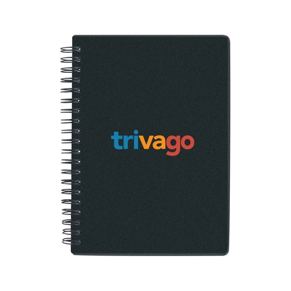 5 1/2" X 7" translucent notebook that's spiral bound and features... from ASI 88060 Snugz/USA Inc / Sweda®