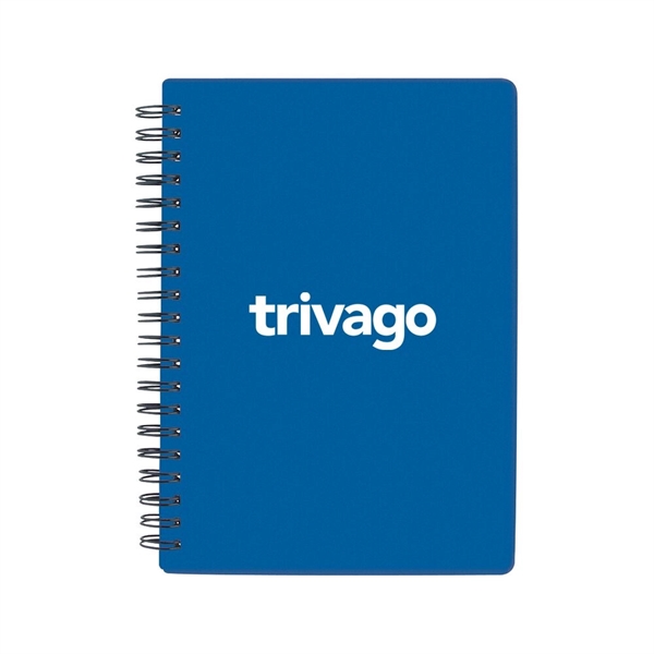 5 1/2" X 7" translucent notebook that's spiral bound and features... from ASI 88060 Snugz/USA Inc / Sweda®