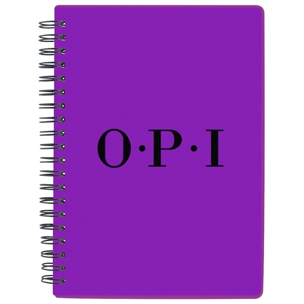 5 1/2" x 7" spiral bound notebook with separate zip-lock plastic... from ASI 88060 Snugz/USA Inc / Sweda®