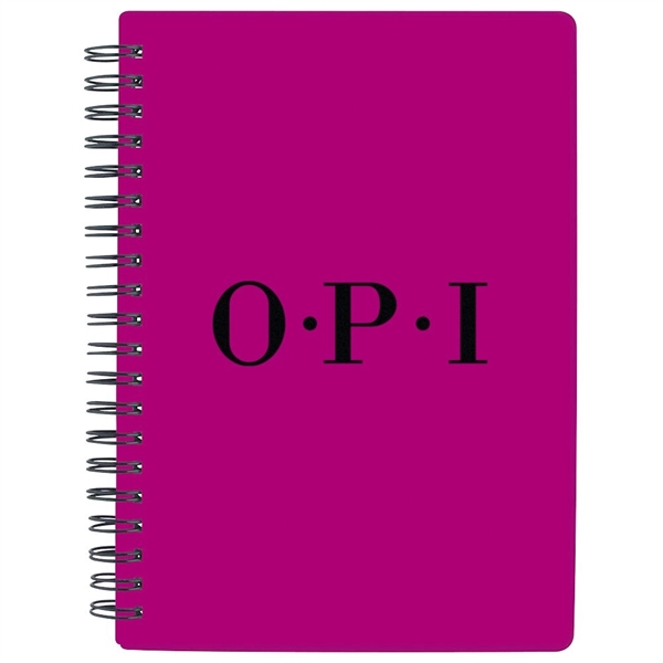 5 1/2" x 7" spiral bound notebook with separate zip-lock plastic... from ASI 88060 Snugz/USA Inc / Sweda®