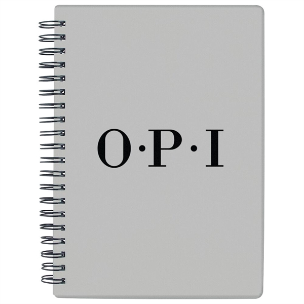 5 1/2" x 7" spiral bound notebook with separate zip-lock plastic... from ASI 88060 Snugz/USA Inc / Sweda®