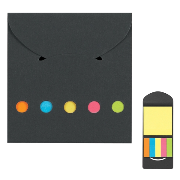 Sticky notes and flags in pocket case.... from ASI 61125 Hit Promotional Products / Hit®