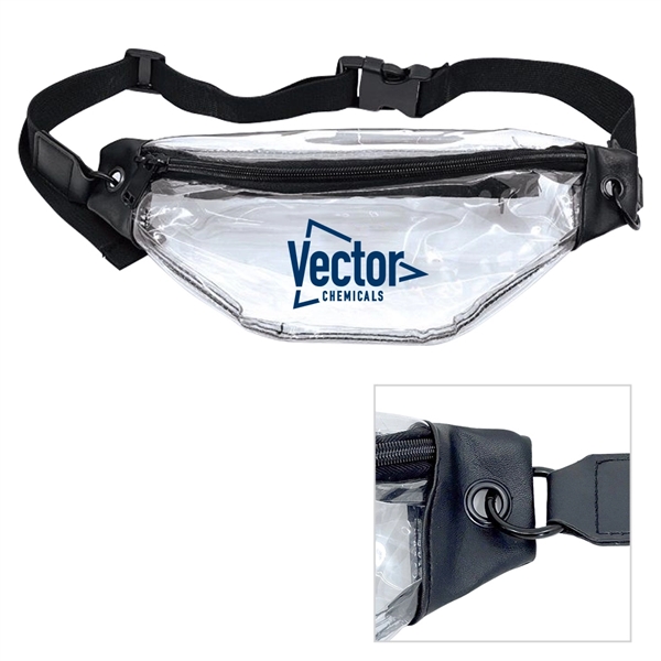 Vinyl Transparent Fanny Pack... from ASI 31517 Admart Products / Admart Line