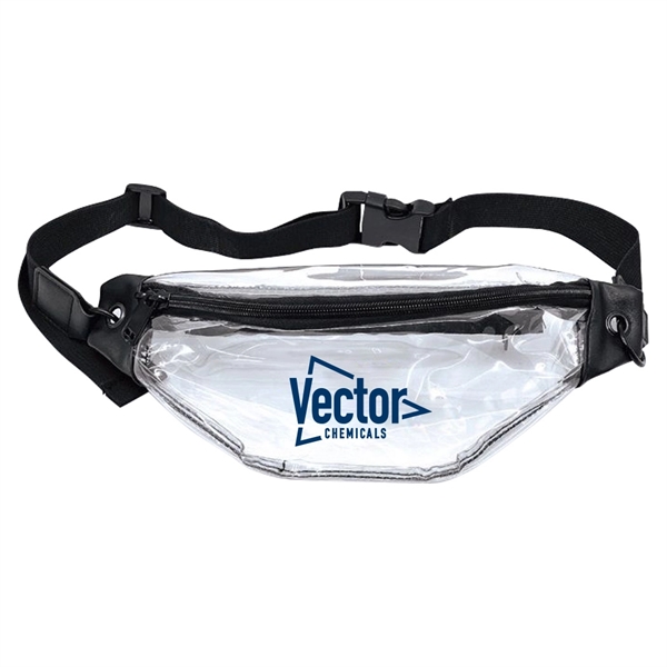 Vinyl Transparent Fanny Pack... from ASI 31517 Admart Products / Admart Line
