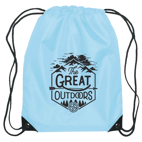 Small sports pack with polyester drawstring.... from ASI 61125 Hit Promotional Products / Hit®