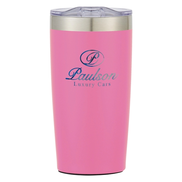 20 oz. travel mug with spill-resistant lid and double-wall insulation... from ASI 61125 Hit Promotional Products / Hit®