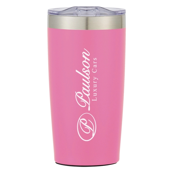 20 oz. travel mug with spill-resistant lid and double-wall insulation... from ASI 61125 Hit Promotional Products / Hit®