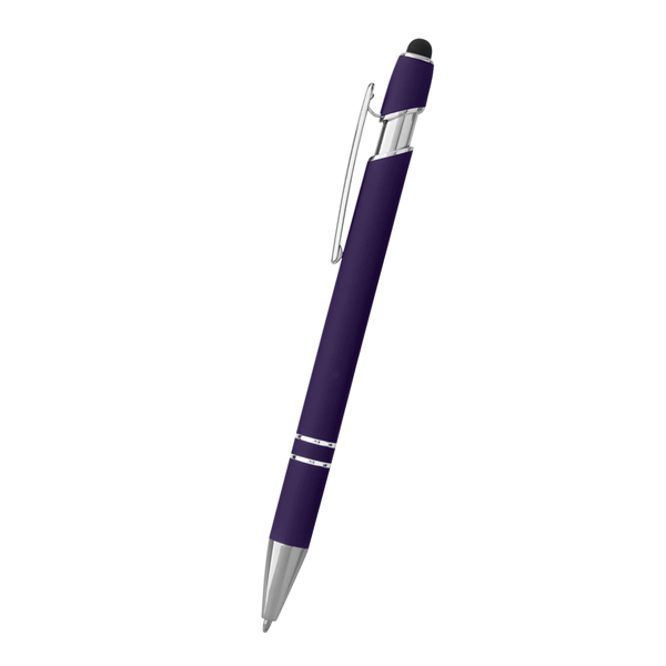 Aluminum ballpoint pen with stylus on top.... from ASI 61125 Hit Promotional Products / Hit®