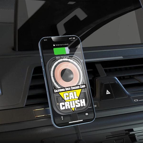 The Ashmore MagSafe Car Charger offers sleek, reliable wireless charging on... from ASI 90154 Sunjoy Group Inc