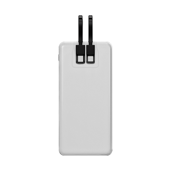 The Winnetka Transparent Corded Power Bank combines style and practicality in... from ASI 90154 Sunjoy Group Inc