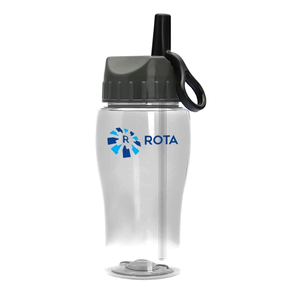 18 oz. Poly-Pure Bottle with Flip Straw Lid.... from ASI 40480 Koozie Group