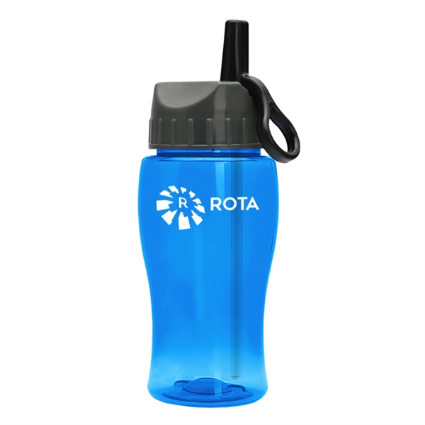 18 oz. Poly-Pure Bottle with Flip Straw Lid.... from ASI 40480 Koozie Group