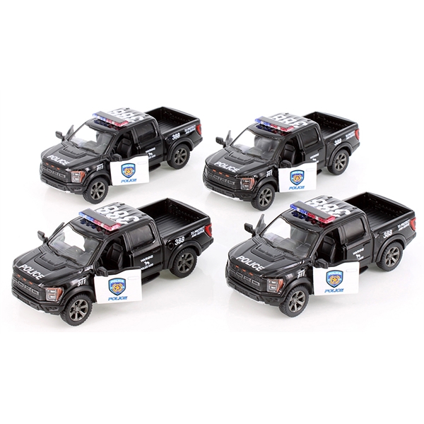 Police Die cast metal vehicle F-150... from ASI 85620 H M Schmidt Co Inc / Traveling Billboard