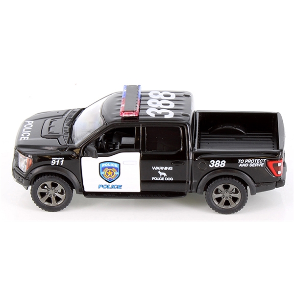 Police Die cast metal vehicle F-150... from ASI 85620 H M Schmidt Co Inc / Traveling Billboard
