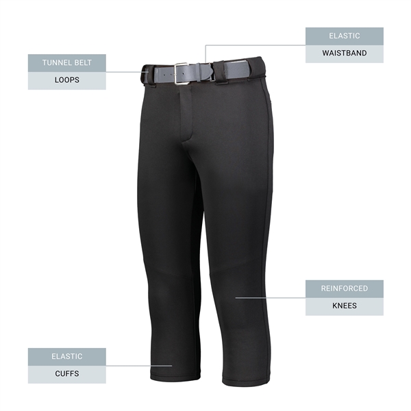 Ladies Slideflex Softball Pant 16 ounce per linear yard, 100% polyester... from ASI 37461 Augusta Sportswear / Augusta Sportswear, Inc. d/b/a Momentec Brands