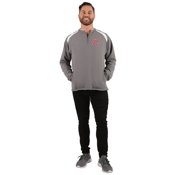 Quarter zip pullover style with zipper garage.... from ASI 37461 Augusta Sportswear / Holloway Sportswear