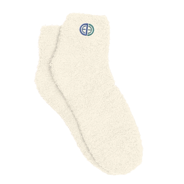 Fuzzy socks made for a layer of warmth and comfort on... from ASI 61125 Hit Promotional Products / Hit®
