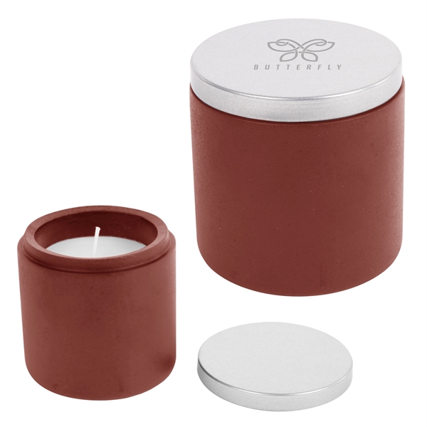 Single wick, soy wax candle with vanilla fragrance.... from ASI 61125 Hit Promotional Products / Hit®