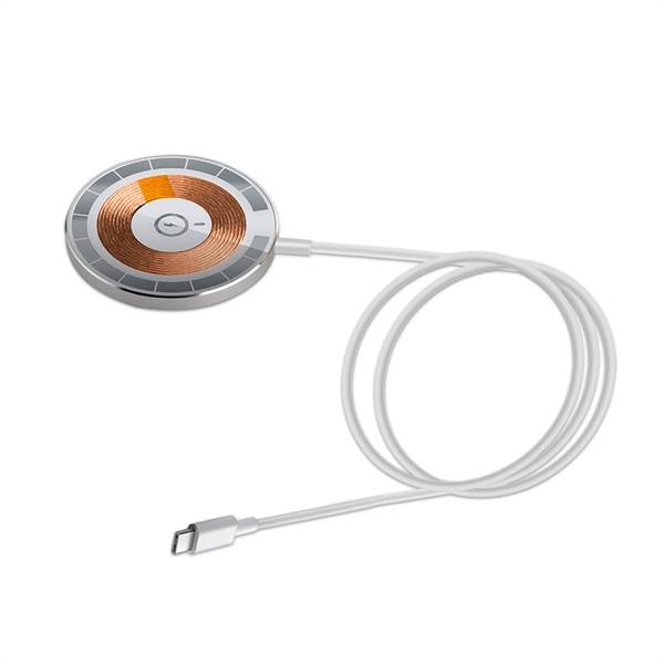 The Naperville Transparent MagSafe Wireless Charging Pad is a stylish and... from ASI 90154 Sunjoy Group Inc