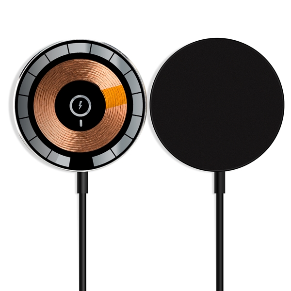 The Naperville Transparent MagSafe Wireless Charging Pad is a stylish and... from ASI 90154 Sunjoy Group Inc