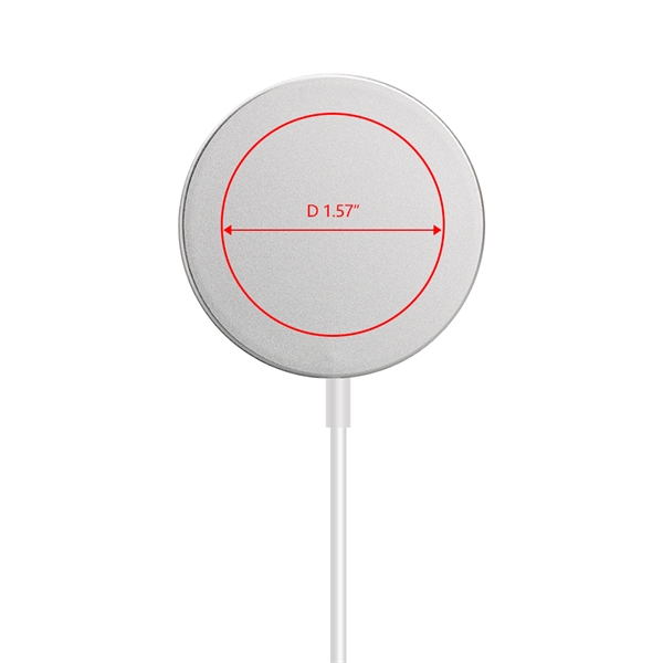 The Naperville Transparent MagSafe Wireless Charging Pad is a stylish and... from ASI 90154 Sunjoy Group Inc