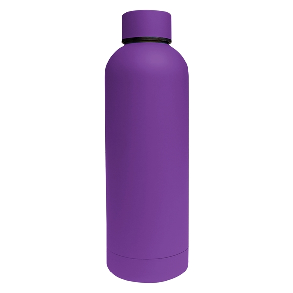 17-ounce stainless steel bottle with double-wall construction, wide mouth opening and... from ASI 61125 Hit Promotional Products / Hit®