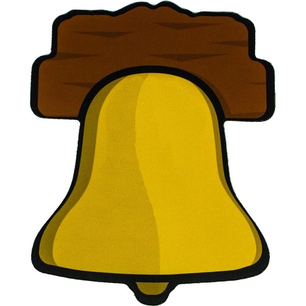 6.38" x 8" mouse pad with imprint options.... from ASI 57653 Gold Bond