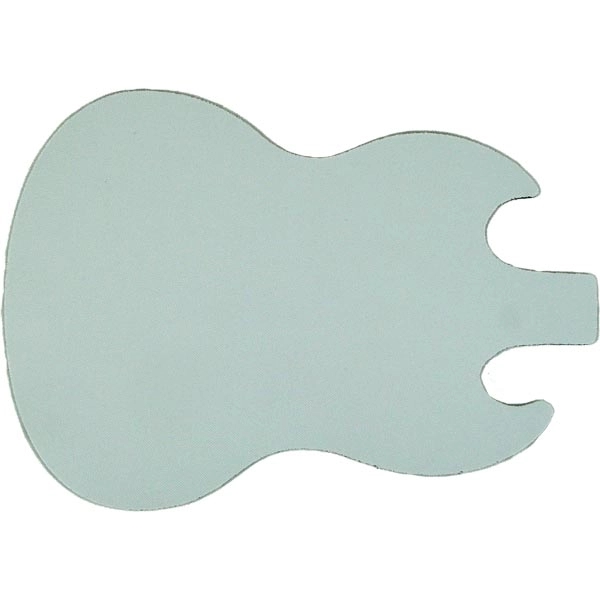 8.71" x 6.17" x 0.125" guitar shaped mouse pad with edge-to-edge... from ASI 57653 Gold Bond