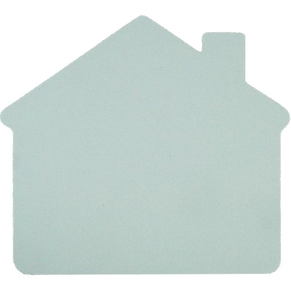 7.96" x 7.06" x 0.125" house shaped mouse pad with edge-to-edge... from ASI 57653 Gold Bond