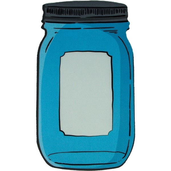 9" x 5" x 0.125" jar shaped mouse pad with edge-to-edge... from ASI 57653 Gold Bond