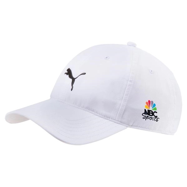 Adjustable hat with curved bill and moisture wicking performance sweatband.... from ASI 57653 Gold Bond