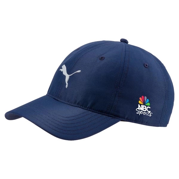 Adjustable hat with curved bill and moisture wicking performance sweatband.... from ASI 57653 Gold Bond