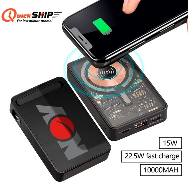 Inside quality out, this Transparent power bank display every quality component... from ASI 90154 Sunjoy Group Inc