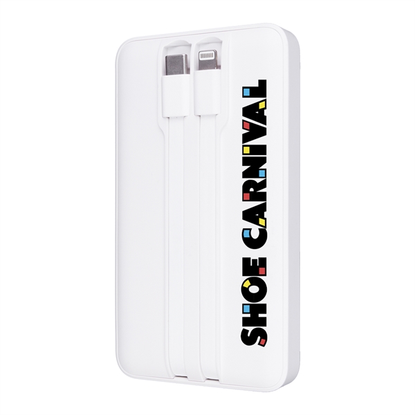 A transparent power bank that showcases quality components and features advanced... from ASI 90154 Sunjoy Group Inc