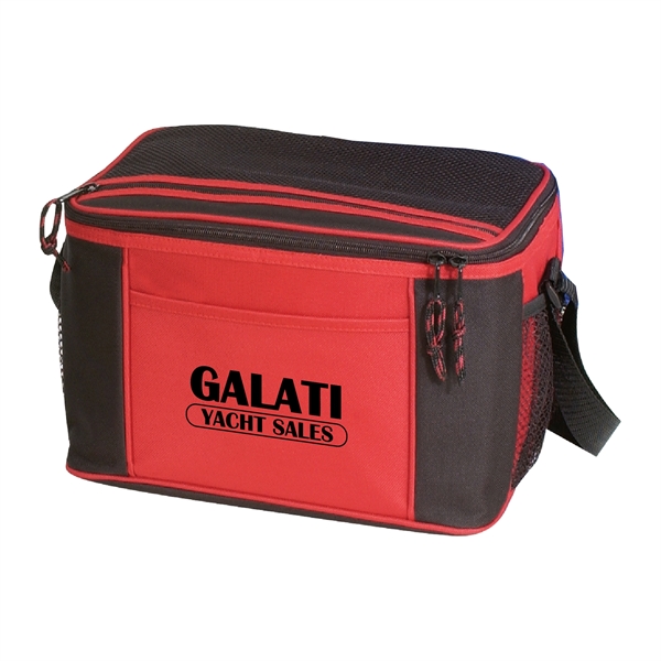 Two-tone, 12-can cooler with a front and back pocket, top and... from ASI 39820 Opusline (Benmex) / Opus Line