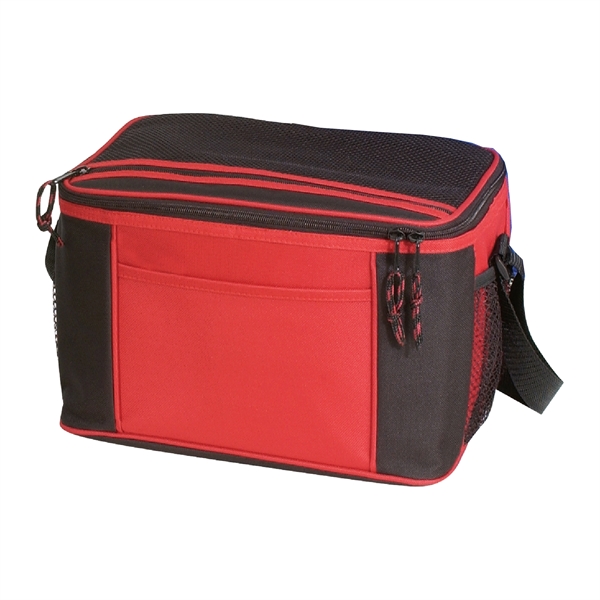 Two-tone, 12-can cooler with a front and back pocket, top and... from ASI 39820 Opusline (Benmex) / Opus Line