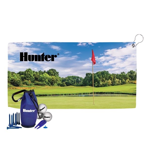 Bag, tees, marker, divot tool, golf ball, towel... from ASI 44900 NC Custom (CI/Lanco) / Lanco