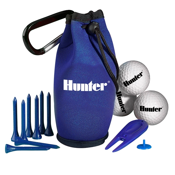 Bag, tees, marker, divot tool, golf ball, towel... from ASI 44900 NC Custom (CI/Lanco) / Lanco