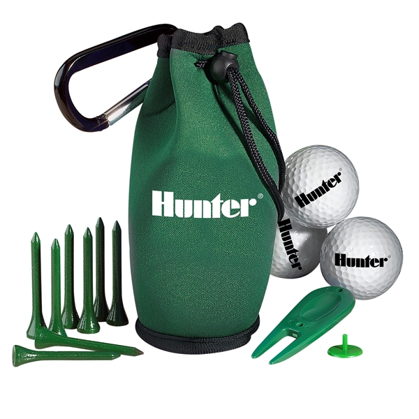 Bag, tees, marker, divot tool, golf ball, towel... from ASI 44900 NC Custom (CI/Lanco) / Lanco