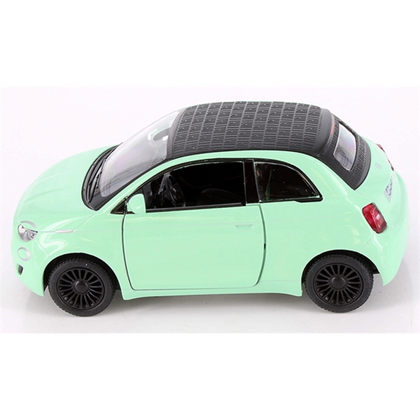 5" 1/28 scale Die Cast Fiat 500e... from ASI 85620 H M Schmidt Co Inc / Traveling Billboard