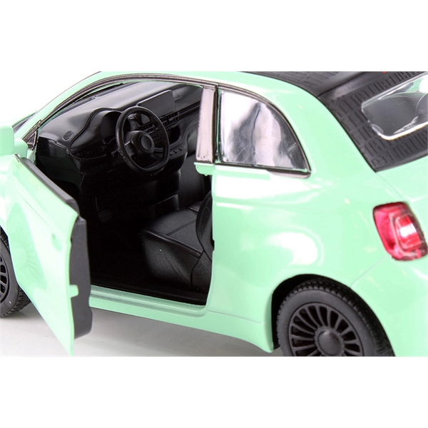 5" 1/28 scale Die Cast Fiat 500e... from ASI 85620 H M Schmidt Co Inc / Traveling Billboard