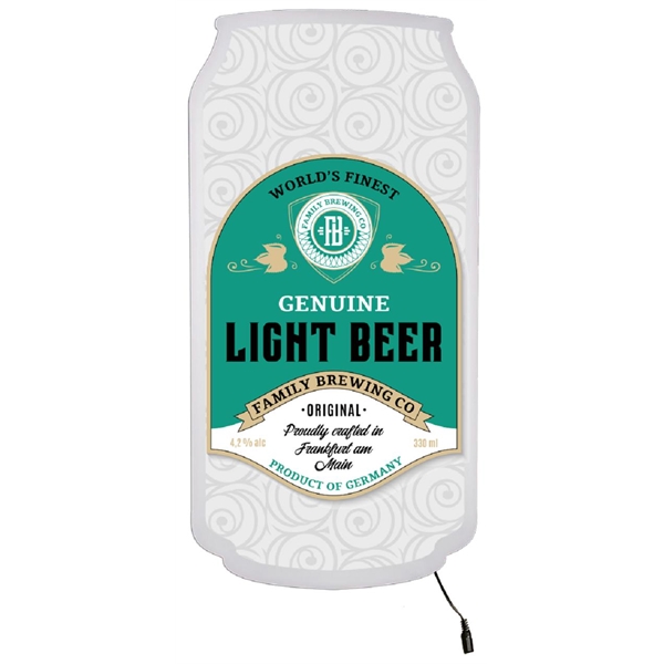 Ultra-thin LED Can Shaped Sign... from ASI 62677 iline PROMO (The Innovative Line) / iline PROMO (The Innovative Line)