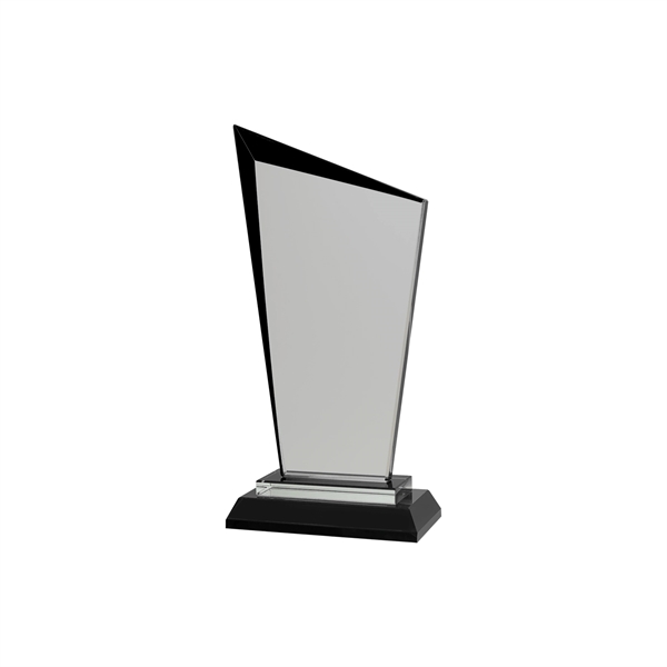 8" Black Razor Glass Award... from ASI 74601 Calico