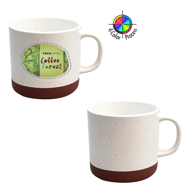 13oz Vintage Satin Phoenix Mug with Terra Cotta Base... from ASI 80093 Pyrographics / Pyrographics Line