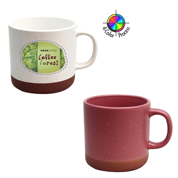 13oz Vintage Satin Phoenix Mug with Terra Cotta Base... from ASI 80093 Pyrographics / Pyrographics Line
