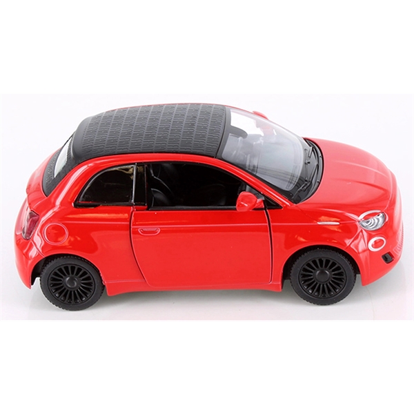 5" 1/28 scale Die Cast Fiat 500e... from ASI 85620 H M Schmidt Co Inc / Traveling Billboard