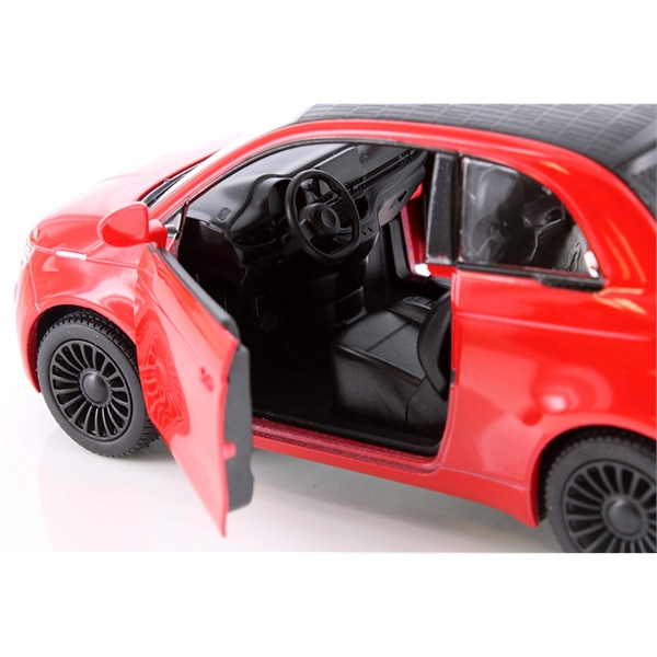 5" 1/28 scale Die Cast Fiat 500e... from ASI 85620 H M Schmidt Co Inc / Traveling Billboard