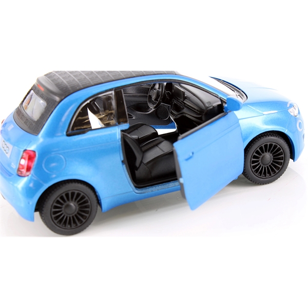 5" 1/28 scale Die Cast Fiat 500e... from ASI 85620 H M Schmidt Co Inc / Traveling Billboard