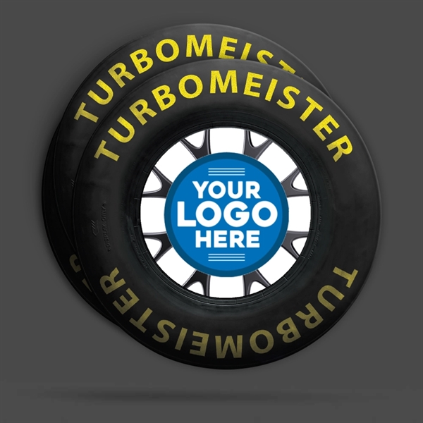 From start to finish line - this 4" round racing coaster... from ASI 43530 California Tattoos